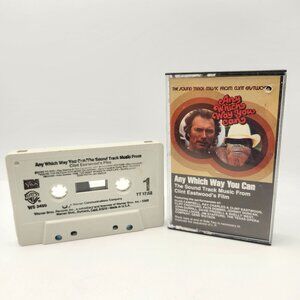 Any Which Way You Can Soundtrack Cassette 1980 WB W5 3499 Clint Eastwood